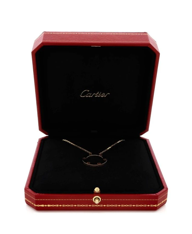Love Pendant Necklace 18K Gold