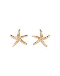 Pavé Starfish Luxe Statement Stud Earrings