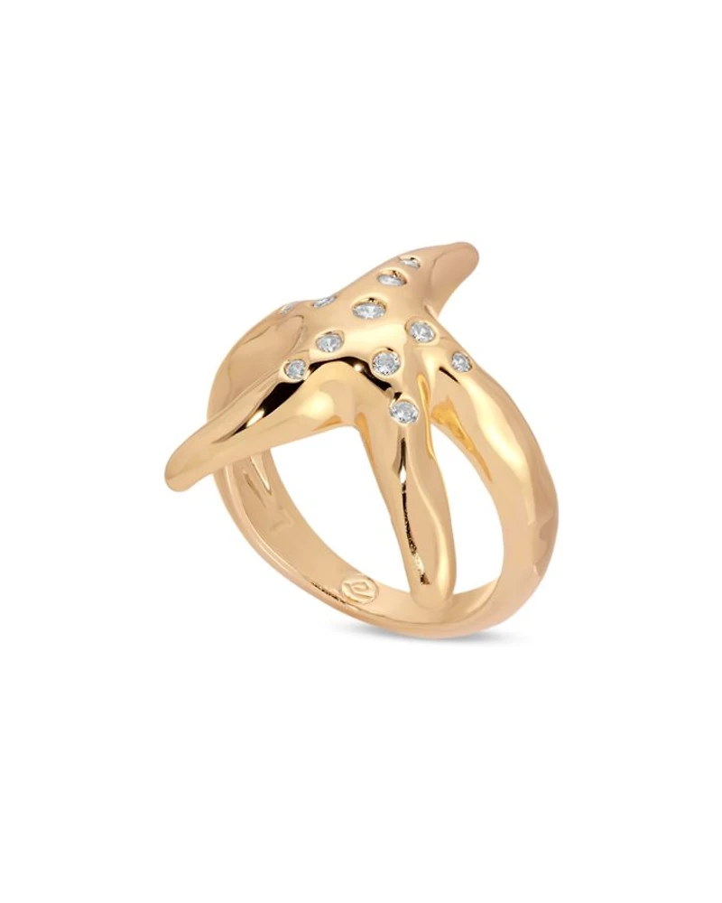 Pavé Starfish Luxe Ring
