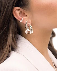 Liquid Luxe Cultured Freshwater Pearl Drop Earrings