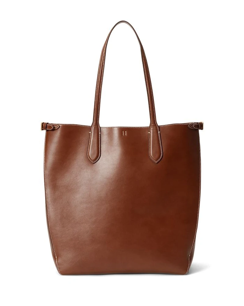 Bellport Leather North-South Tote