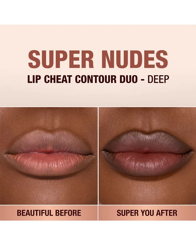 Super Nudes Lip Cheat Contour Duo Liner