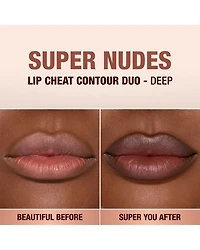 Super Nudes Lip Cheat Contour Duo Liner
