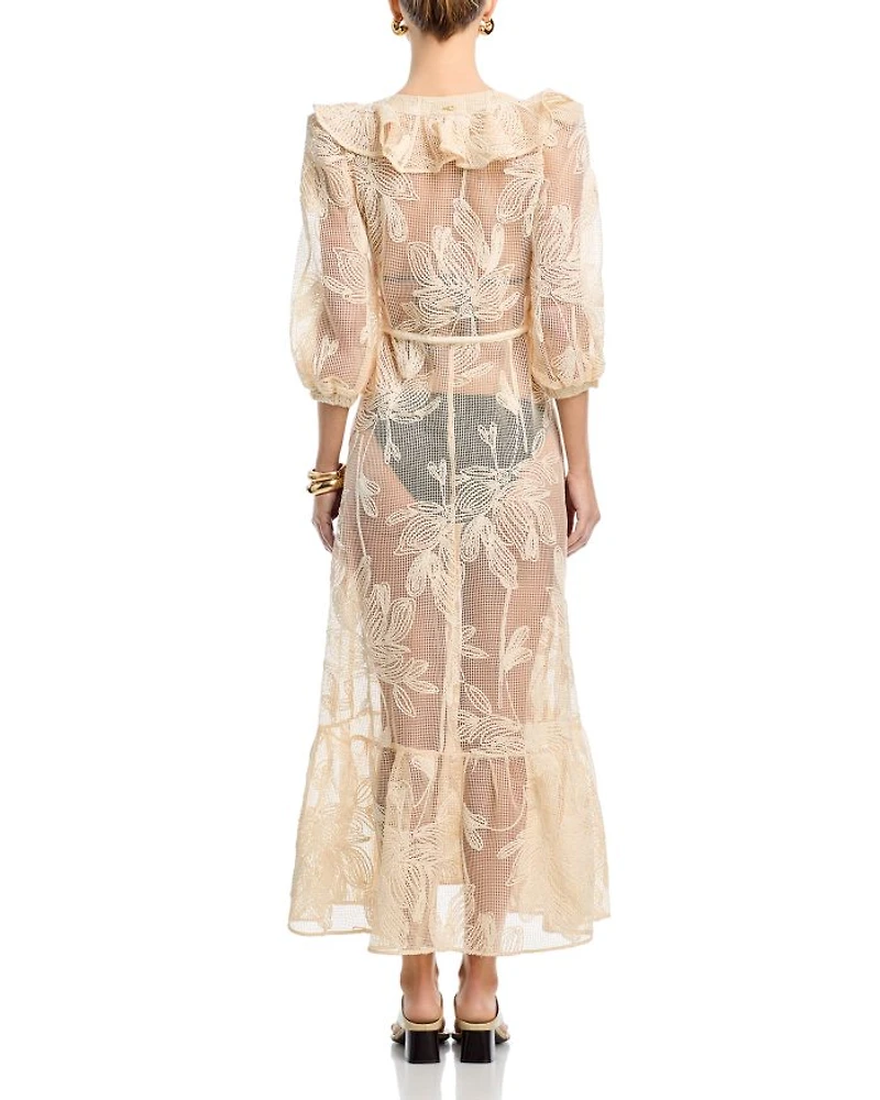 Joy Lace Dress Swim Cover-Up