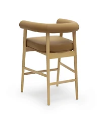 Spara Faux Leather Counter Stool