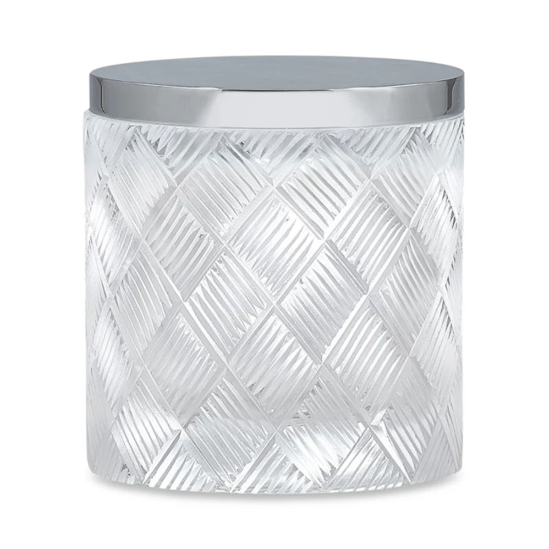 Basketweave Canister