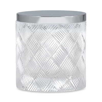 Basketweave Canister