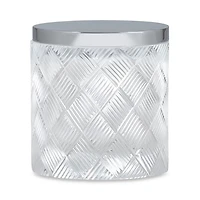 Basketweave Canister