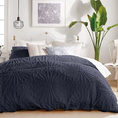 Chenille Medallion Bedding Set