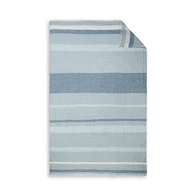 Matouk Como 360 Beach Wrap Linen Throw
