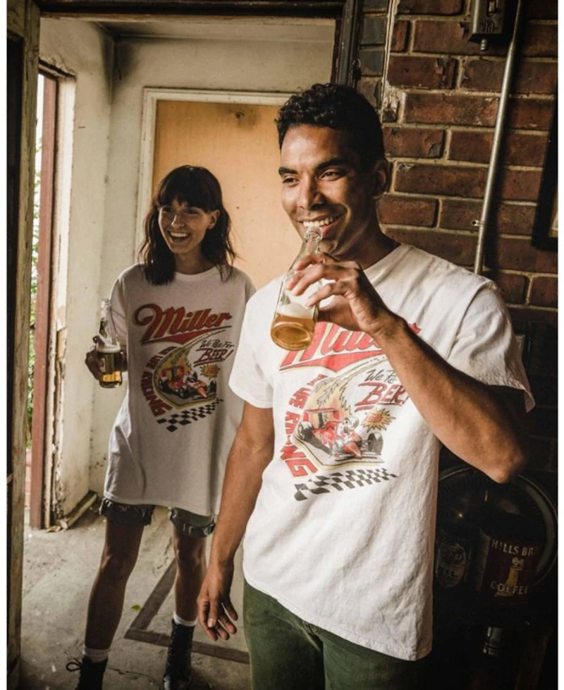 Miller High Life Racing Beer Flea Market Tee