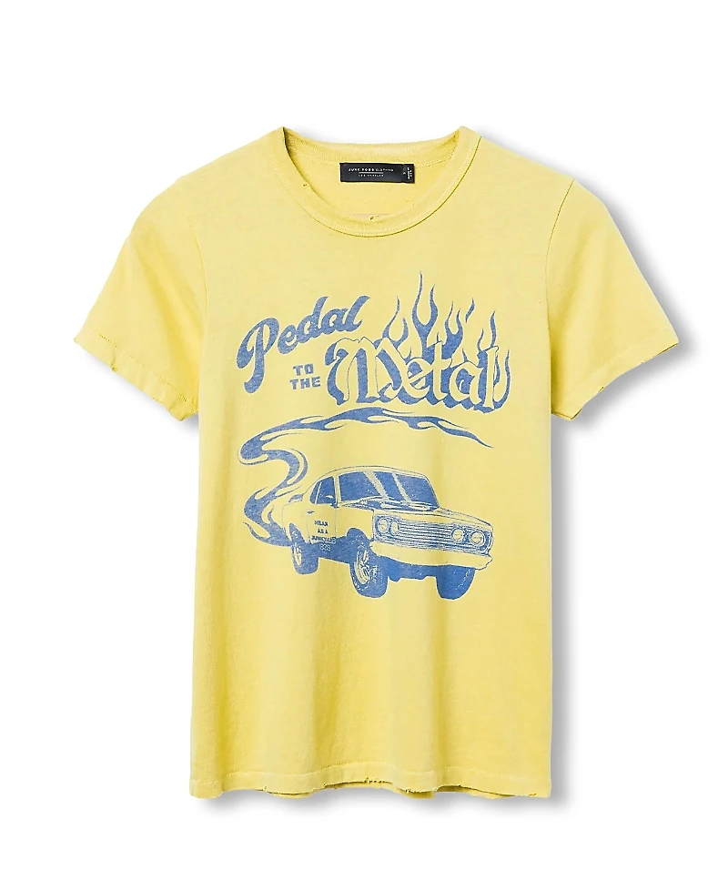 Junk Food Clothing Women's Pedal to the Metal Original Tee