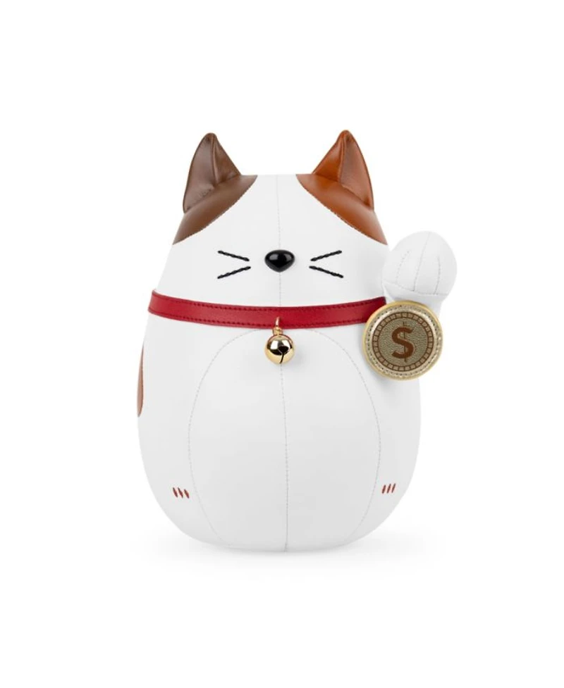 Lucky Cat Fu Bookend