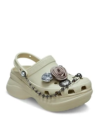 Women's Bae Metallic Rose Clogs