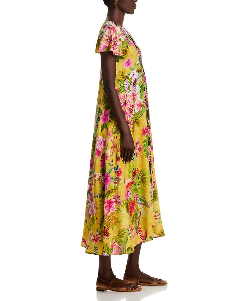Eva Flutter Sleeve Dress