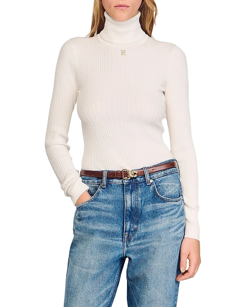 Sandro Turtleneck Sweater