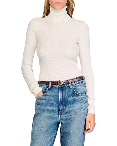 Sandro Turtleneck Sweater
