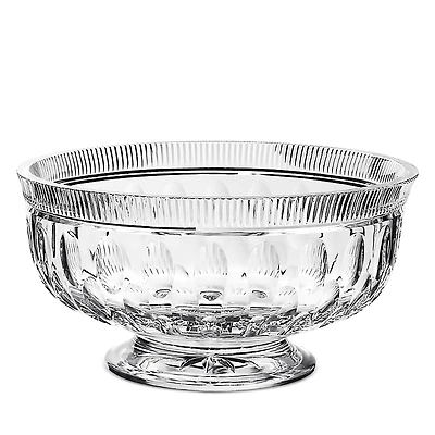 William Yeoward Crystal Kathleen Footed Bowl 12