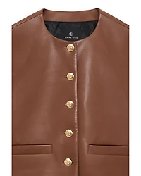 Amber Button Front Jacket