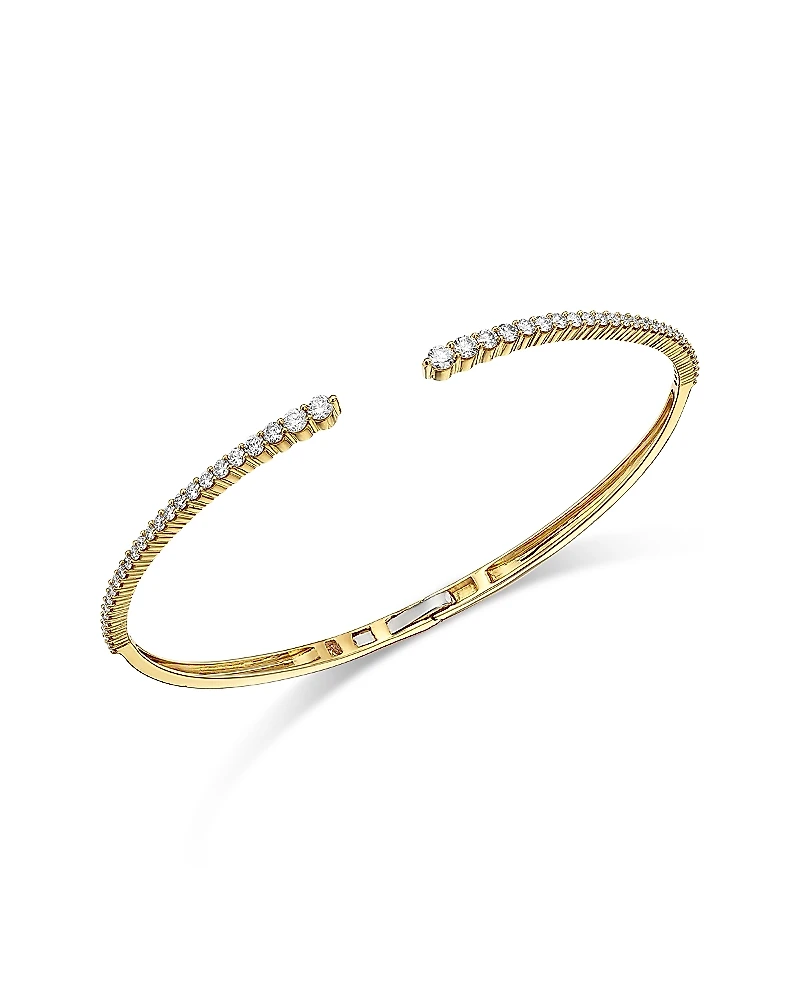 Bloomingdale's Fine Collection Diamond Open Bracelet