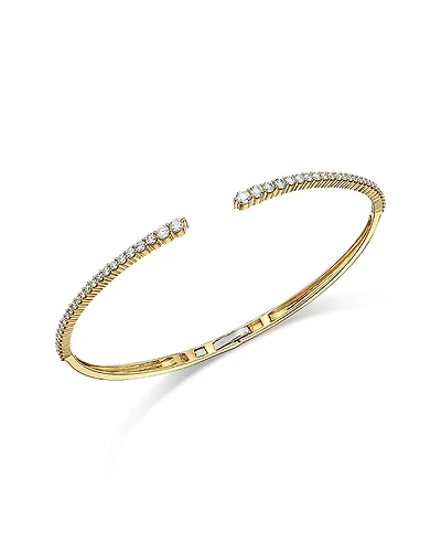 Bloomingdale's Fine Collection Diamond Open Bracelet