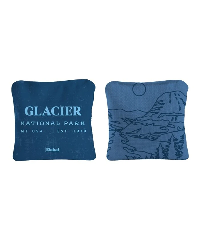 4x4 Glacier National Park Durasuede + Turbo Polyglide Pilot Versacraft Cornhole Bags