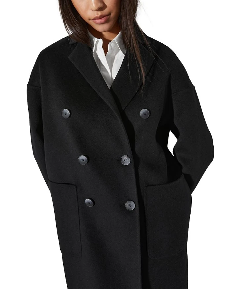 Double Breasted Wool Coat