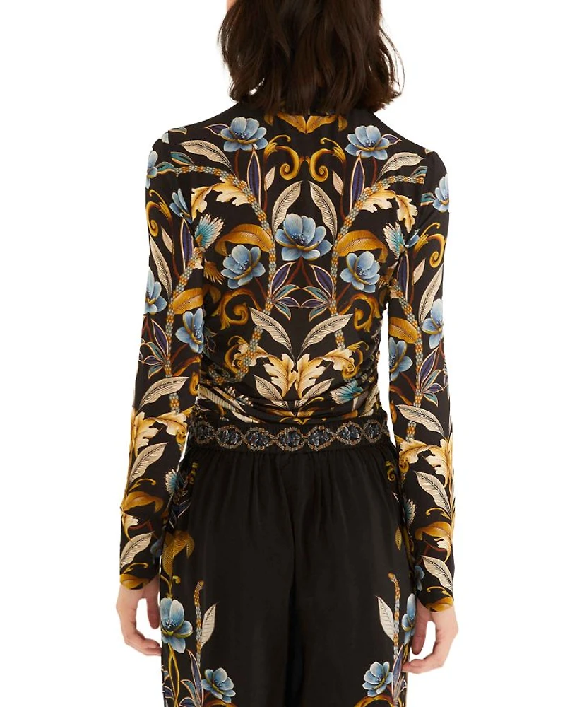 Snake Garden Jersey Top