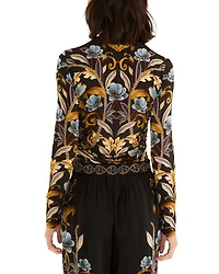 Snake Garden Jersey Top