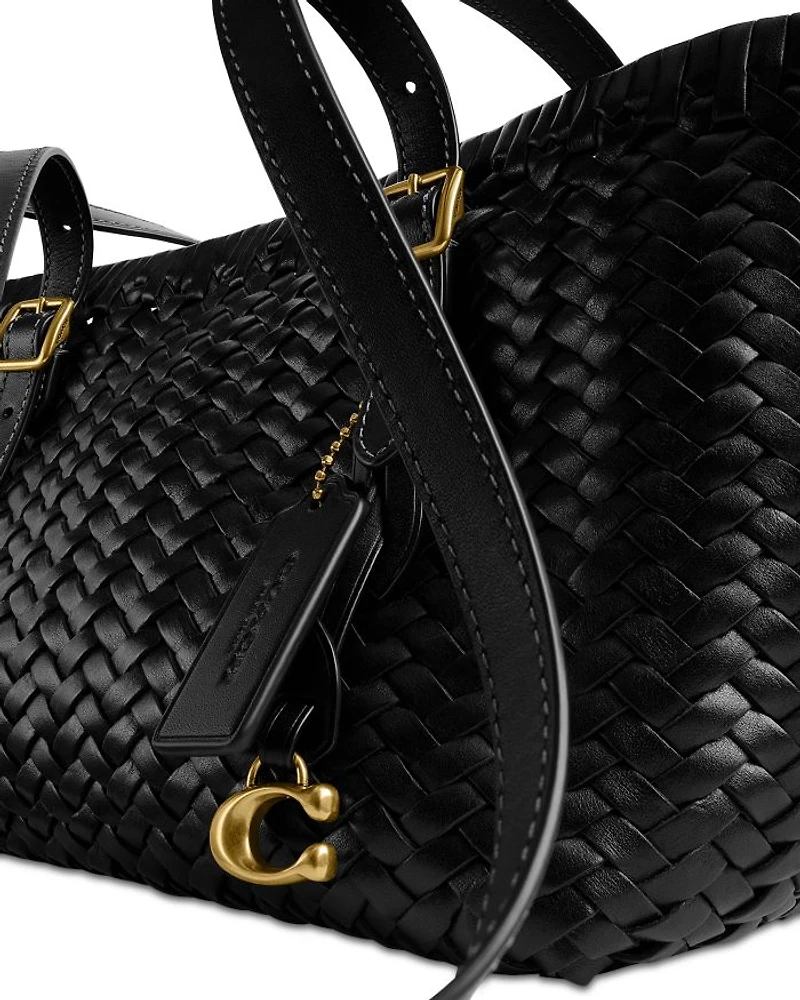 Woven Swing Tote Bag