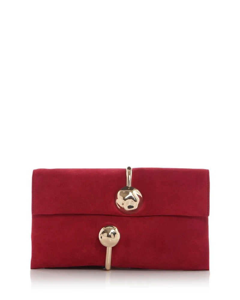 Amaya Suede Clutch