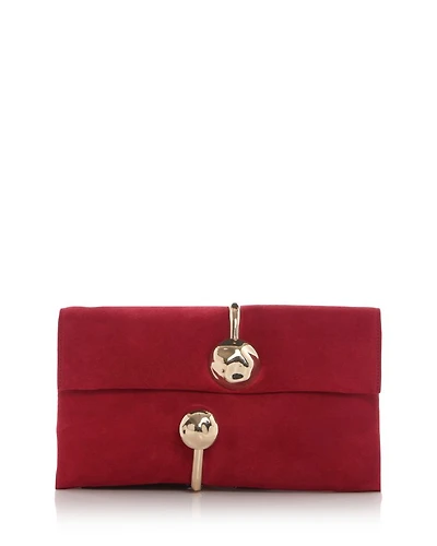 Amaya Suede Clutch