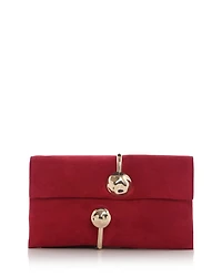 Amaya Suede Clutch