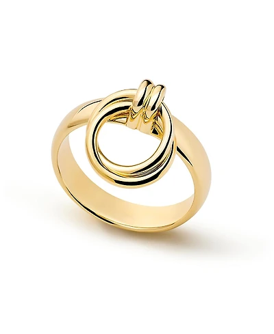Ana Luisa Grayson Brass Gold Band Ring