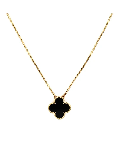 Pre-Owned Van Cleef & Arpels Vintage Alhambra Pendant Necklace