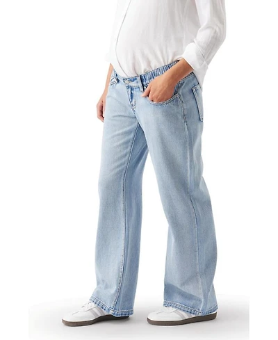 Billie Elastic Waist Jean Light Wash