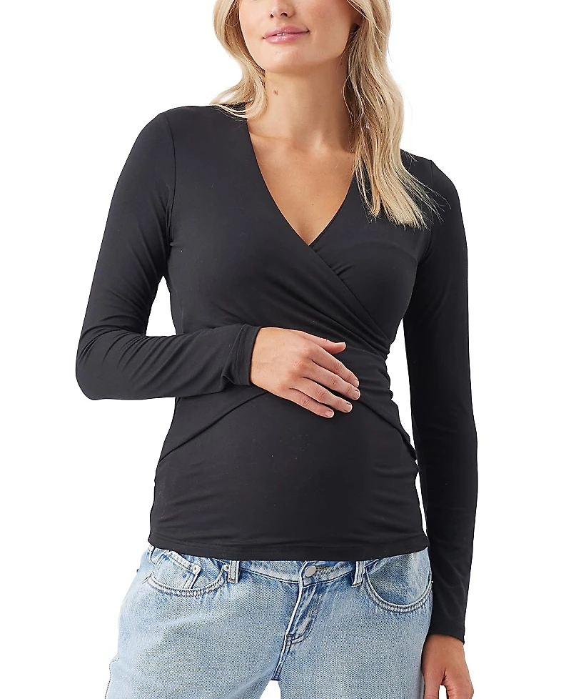 Ripe Maternity Luxe Knit Embrace Nursing Top