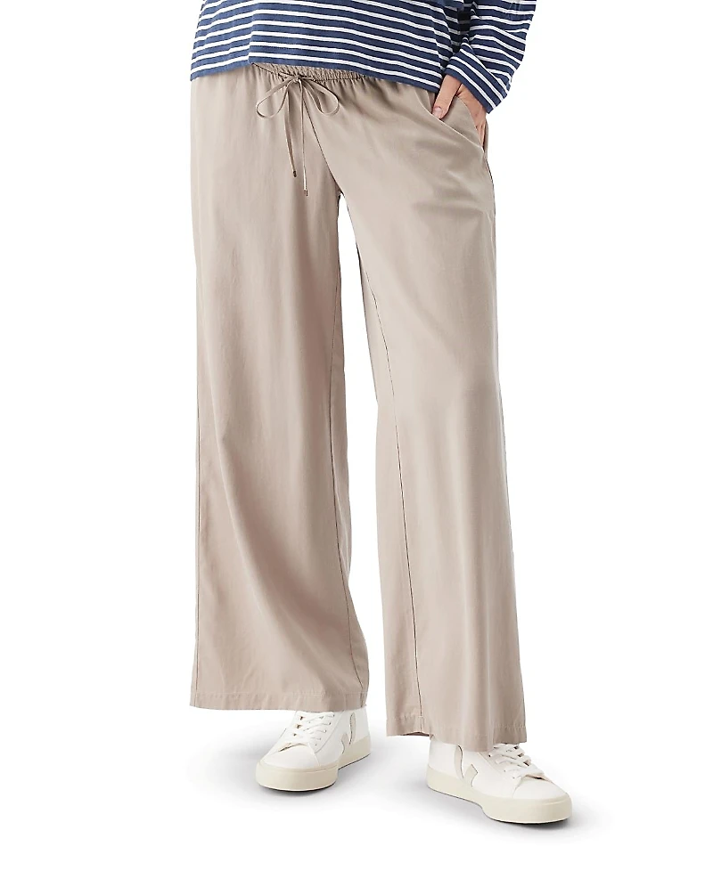 Ripe Maternity Wide Leg Tencel Pant