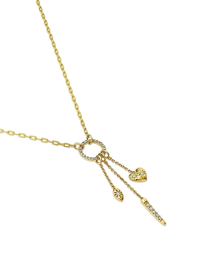 Bloomingdale's Fine Collection Diamond Charm Necklace