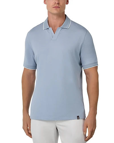 Boggi Milano S-Cafe High Performance Pique Polo Shirt