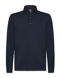 Japanese Jersey Long Sleeve Polo Shirt