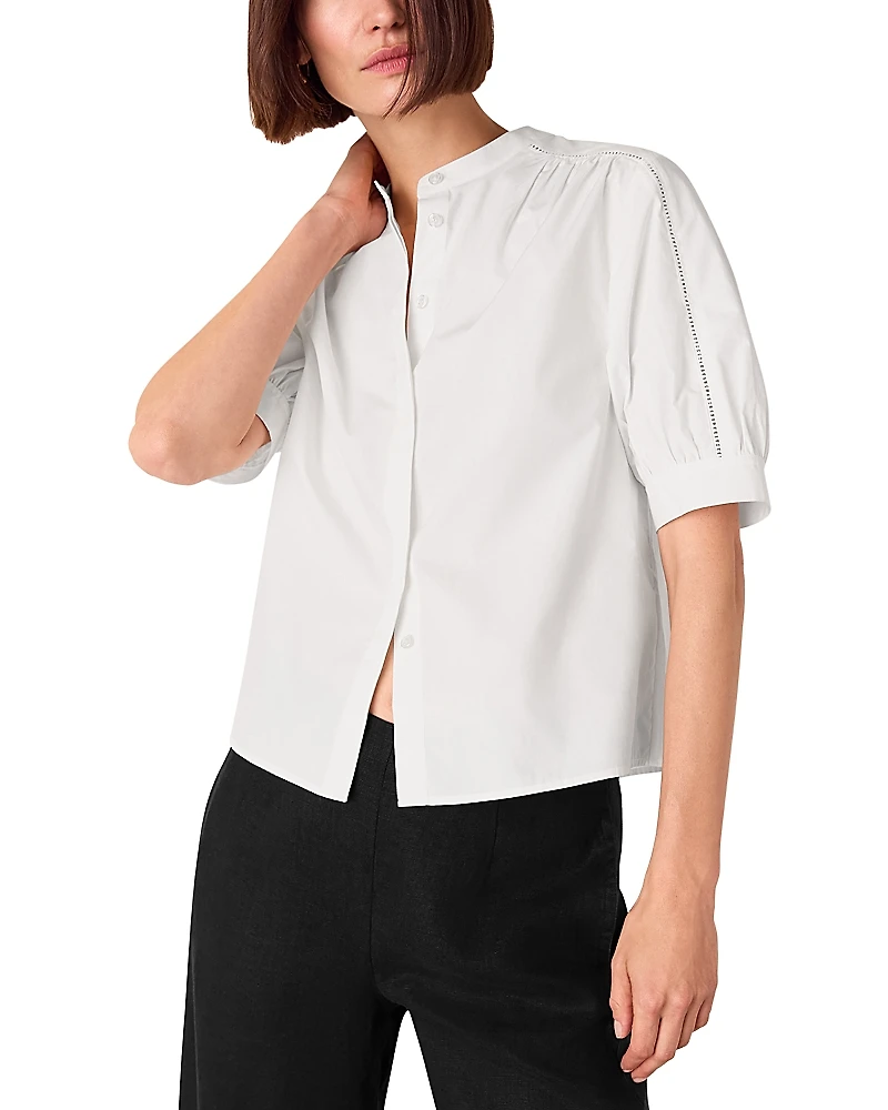 Whistles Short Sleeve Blouse