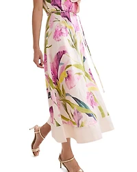 Matilda Floral Print Midi Dress