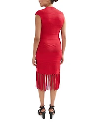 Tazmin Tassel Knit Dress