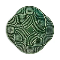 Juliska Le Panier Mystic Knot Dessert Salad Plate, Basil