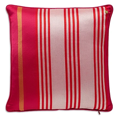 Kutnia Kutnu Reversible Multi Stripe Decorative Pillow, 20 x 20