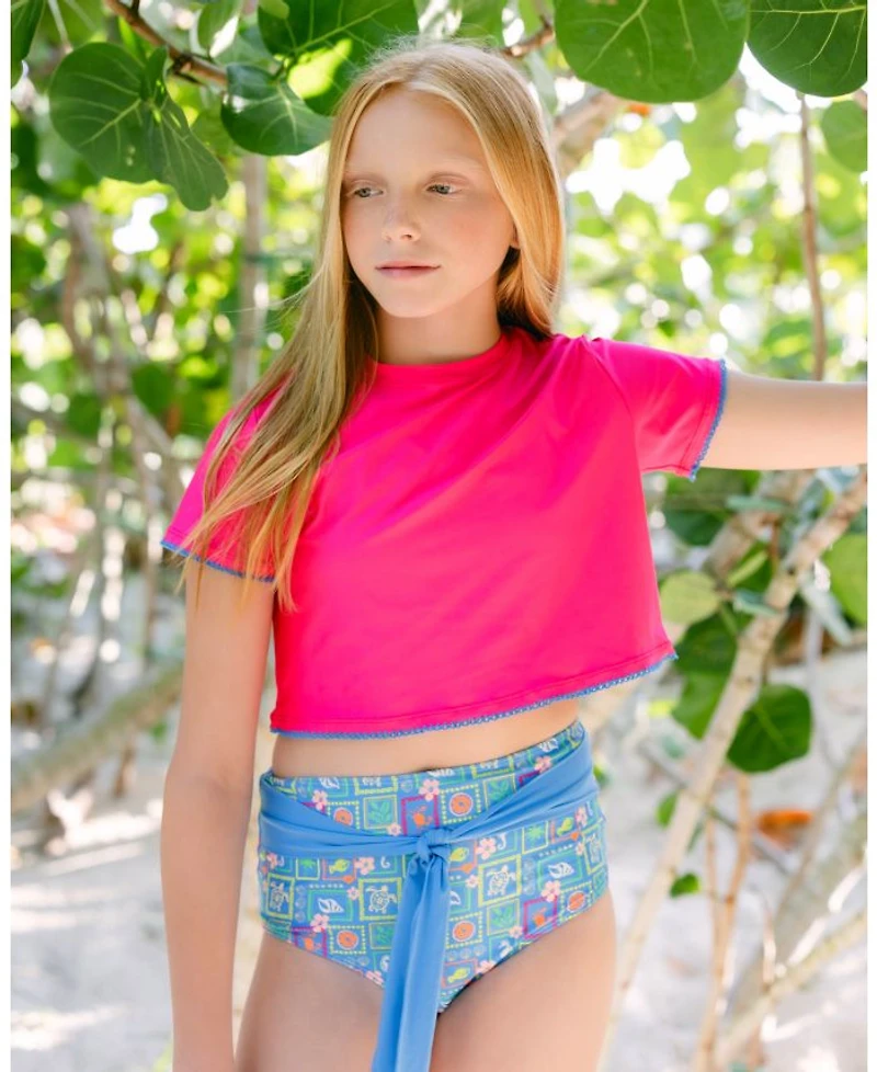 Girls' Clare Preteen Swim Rashguard - Big Kid