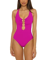 Becca by Rebecca Virtue Color Code Ariyah One Piece Swimsuit