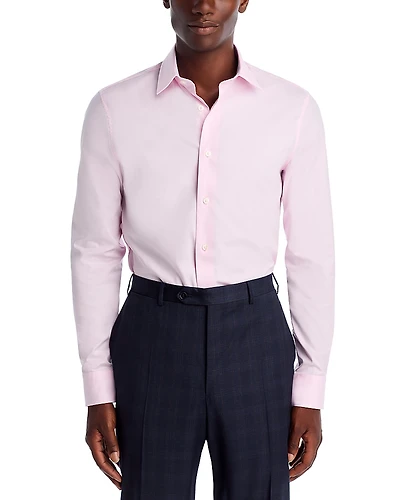 The Men's Store at Bloomingdale's Stretch Twill Slim Fit Dress Shirt - Exclusive