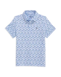Vineyard Vines Boys' Printed Sankaty Polo - Little Kid
